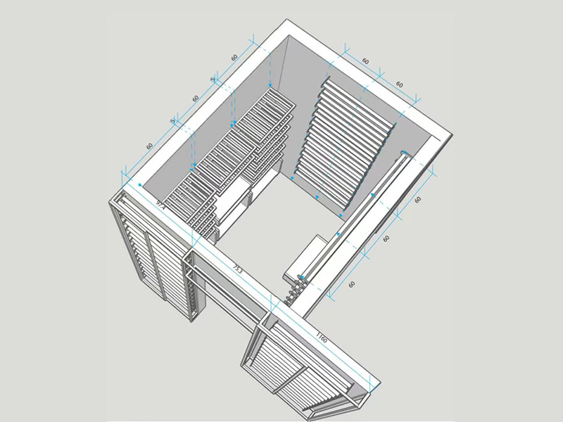 Fabricante profissional de suportes de metal decorativos para casa funcionais